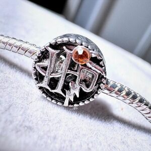 Harry Potter Hogwarts Charm Bracelet Bead fits PANDORA